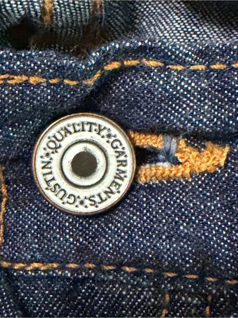 GUSTIN Men's  Slim Fit Raw Selvedge Denim Jeans Super Light NWOT waist 30